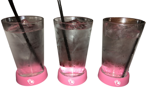 Barnacle Coasters: 4 Pack - Pink