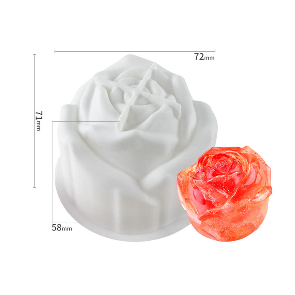 Rose & Diamond Shaped Reusable Ice Maker